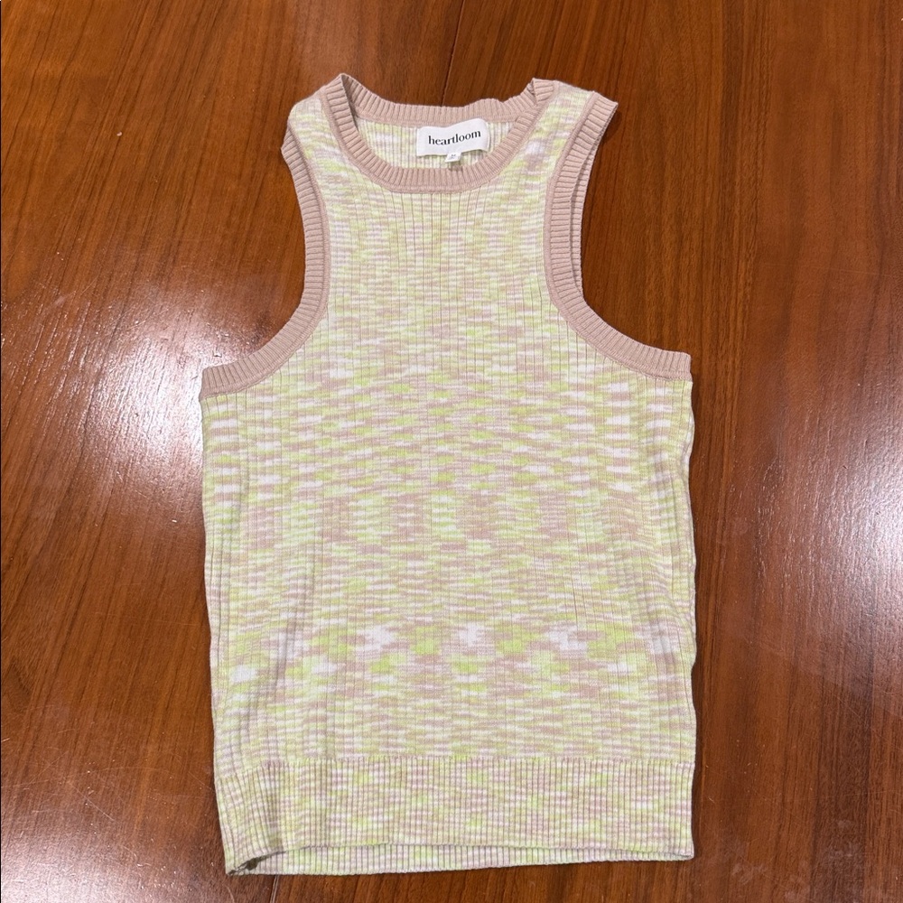 Heartloom Pastel Knit Tank Top